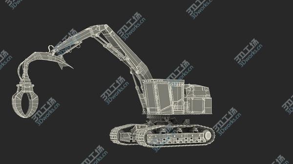 images/goods_img/20210312/3D Tigercat 855D Tracked Knuckleboom Loader Rigged/5.jpg